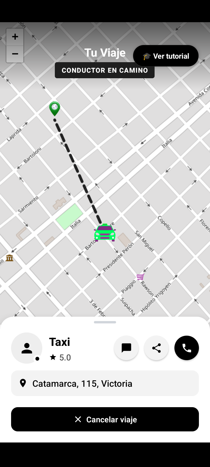 TaxiBot Request Taxi